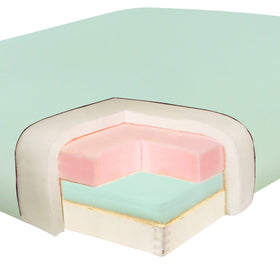 Master Massage 70cm Lily Green Paradise Portable Massage Table