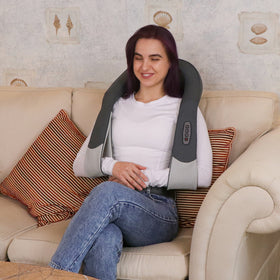 Hi5 Hilmar Cordless Portable Neck and Shoulder Deep Tissue 3D Kneading Massager with Heat