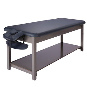 Master Massage 76cm Bahama Stationary Massage Table Physical Therapy Table, Royal Blue color.