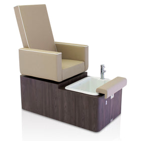 REM Centenary Pedispa - with ceramic basin, whirlpool and cover