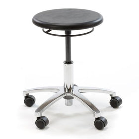 Seers Round Laboratory PU Stool