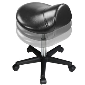 Master Massage Ergonomic Swivel Saddle Stool, Posture Chair with a Durable Pneumatic Hydraulic Lift