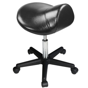 Master Massage Ergonomic Swivel Saddle Stool, Posture Chair with a Durable Pneumatic Hydraulic Lift