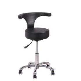 Affinity Curved Back Swivel stool