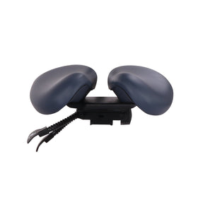 Master Massage Berkeley Ergonomic Split Seat Style Saddle Stool Royal Blue