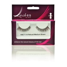 Strip Lashes â€™Natural-lookâ€™ Brown - Beauty